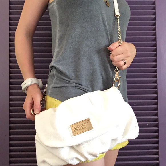 Marc By Marc Jacobs Handbags - MARC Marc Jacobs White Classic Q-Karlie Crossbody
